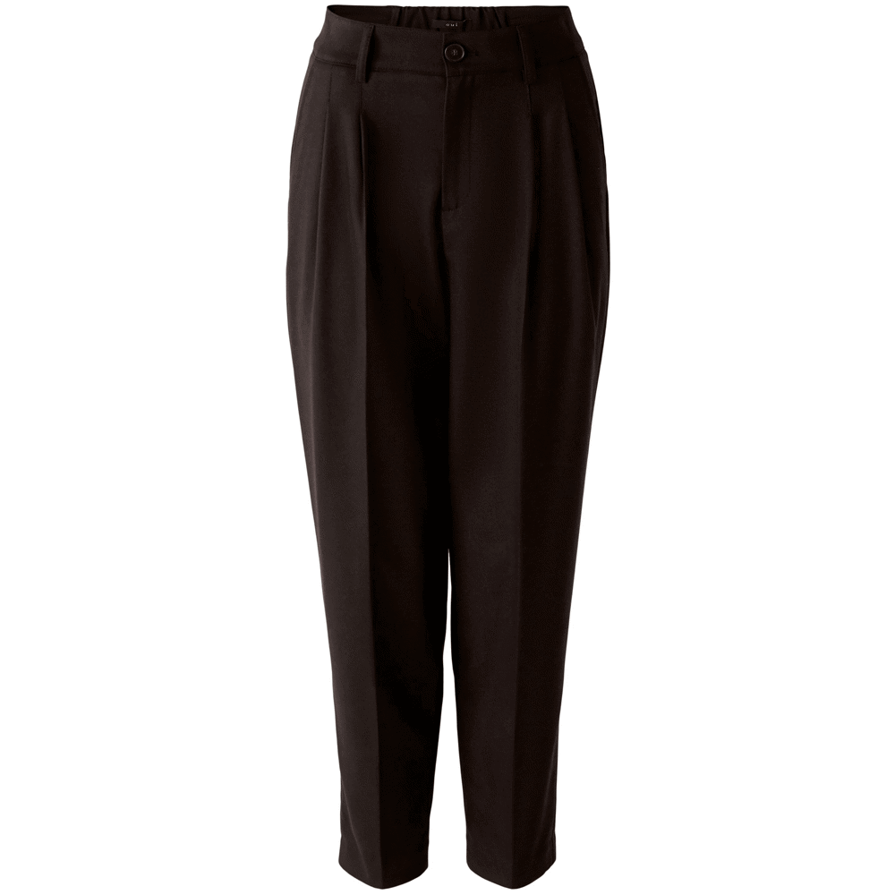 Oui Pleated Paperbag Trousers